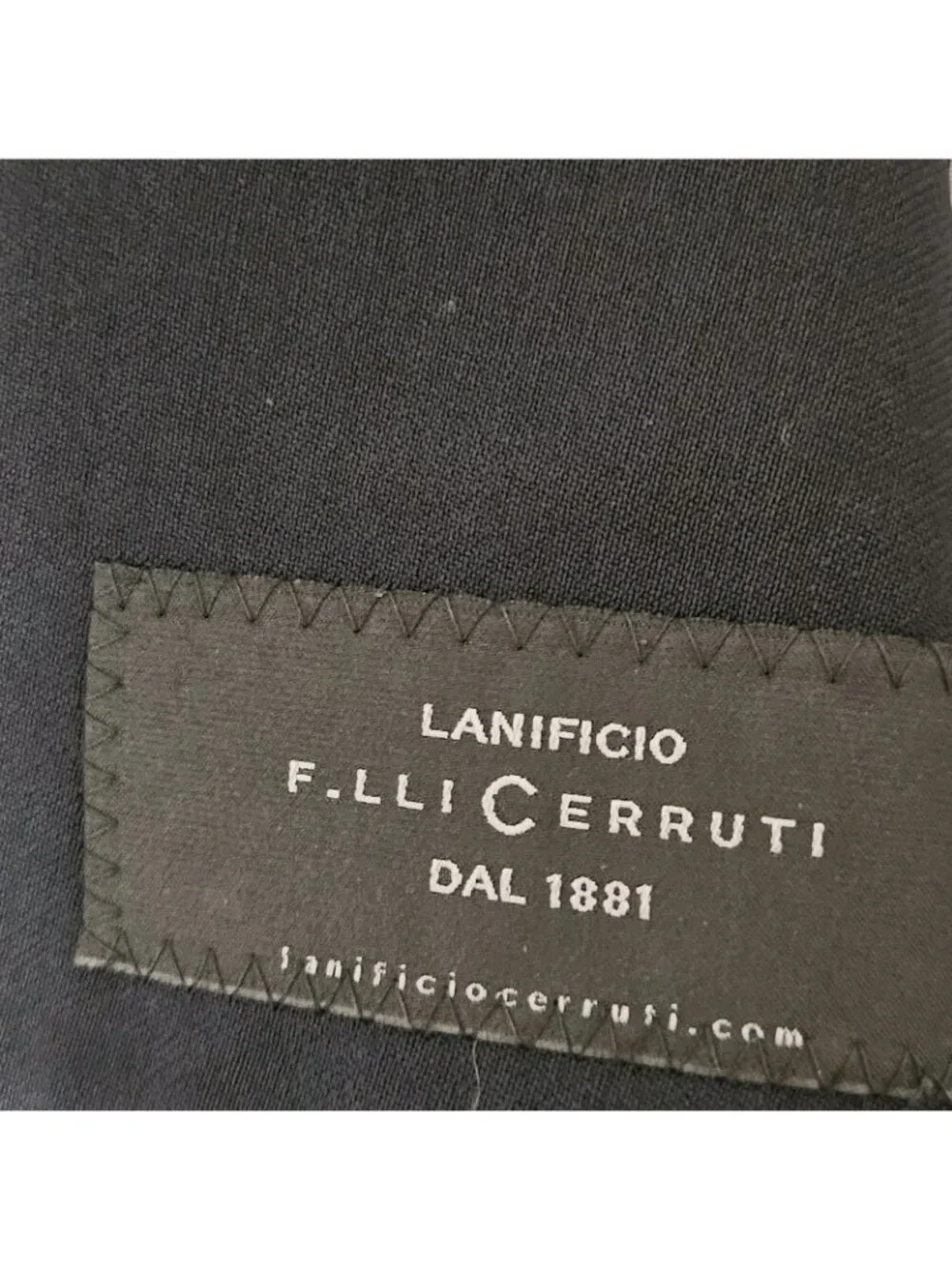 Banana Republic Lanificio F.lli Cerruti Wool Blazer Size 40R Tailored Fit Navy